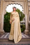 Sahuri Gold Tissue With Zari Weaving Work Saree Wholesale Market In Surat With Price